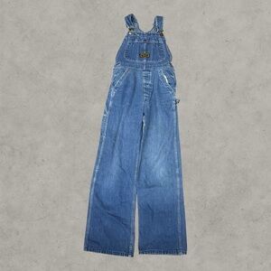 Vintage Washington Dee Cee Bib Overalls Mens 30x30 Blue Sanforized Carpenter 60s